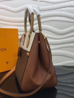 Louis Vuitton Replica Fold Tote MM Monogram Calfskin M45376