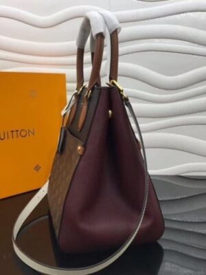 Louis Vuitton Replica Fold Tote MM Monogram Calfskin M45409