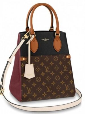 Louis Vuitton Replica Fold Tote MM Monogram Calfskin M45409