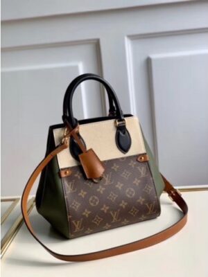 Louis Vuitton Replica Fold Tote PM Monogram Calfskin M45388