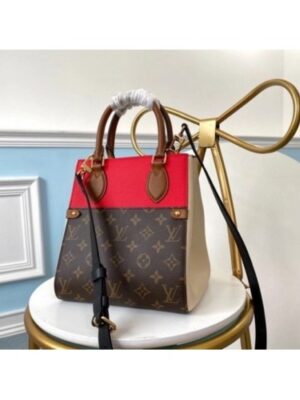 Louis Vuitton Replica Fold Tote PM Monogram Calfskin M45389