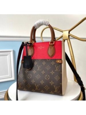 Louis Vuitton Replica Fold Tote PM Monogram Calfskin M45389