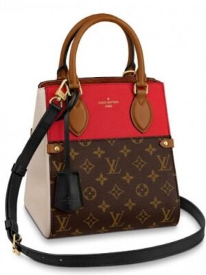 Louis Vuitton Replica Fold Tote PM Monogram Calfskin M45389