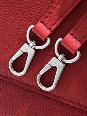 Louis Vuitton Replica Freedom Grained Calfkin Leather Tote Handbag M54843 Burgundy 2017