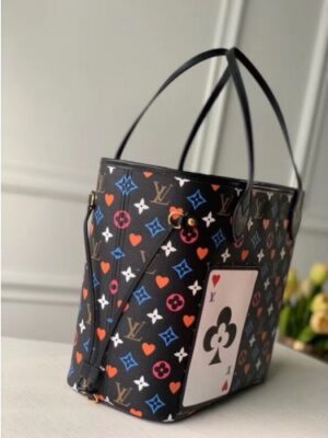 Louis Vuitton Replica Game On Neverfull MM Black Bag M57483