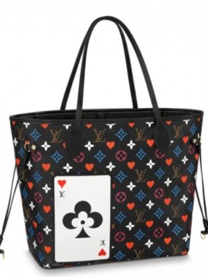 Louis Vuitton Replica Game On Neverfull MM Black Bag M57483