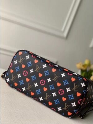 Louis Vuitton Replica Game On Neverfull MM Black Bag M57483