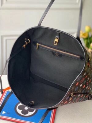 Louis Vuitton Replica Game On Neverfull MM Black Bag M57483