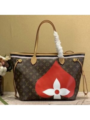 Louis Vuitton Replica Game On Neverfull MM Tote Bag M57452