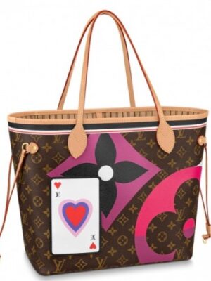 Louis Vuitton Replica Game On Neverfull MM Tote Bag M57452