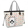 Louis Vuitton Replica Game On Neverfull MM White Bag M57462