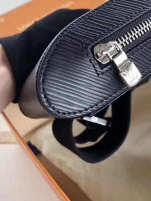 Louis Vuitton Replica Géronimos Belt Bag M43502 Black Epi Leather 2017