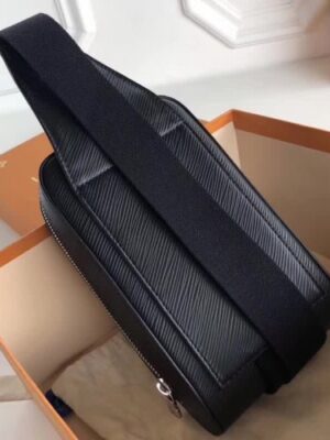 Louis Vuitton Replica Géronimos Belt Bag M43502 Black Epi Leather 2017