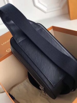 Louis Vuitton Replica Géronimos Belt Bag M43502 Dark Blue Epi Leather 2017