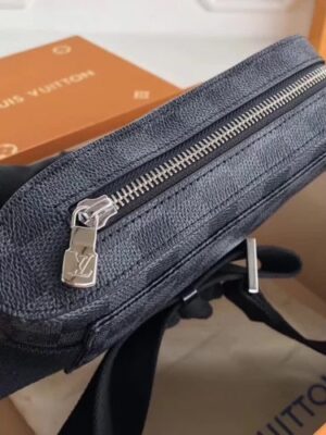 Louis Vuitton Replica Géronimos Belt Bag N51994 Damier Graphite Canvas 2017