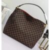 Louis Vuitton Replica Graceful Hobo MM Bag Damier Ebene Canvas N44045 2018