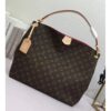 Louis Vuitton Replica Graceful Hobo MM Bag Monogram Canvas M43703 Pivoine 2018