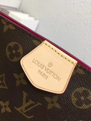 Louis Vuitton Replica Graceful Hobo MM Bag Monogram Canvas M43703 Pivoine 2018