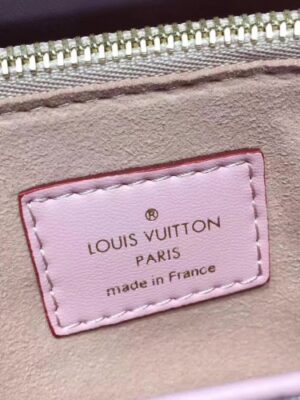 Louis Vuitton Replica Grained Calfskin Double V Handbag M54440 Rose Poudre 2017