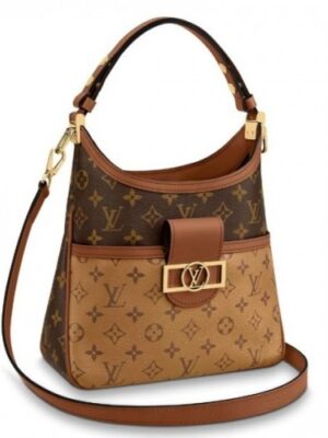 Louis Vuitton Replica Hobo Dauphine PM Monogram Reverse M45194