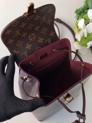 Louis Vuitton Replica Hot Springs Mini Backpack Bag Burgundy 2018