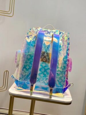 Louis Vuitton Replica Iridescent Prism Christopher GM Backpack Bag