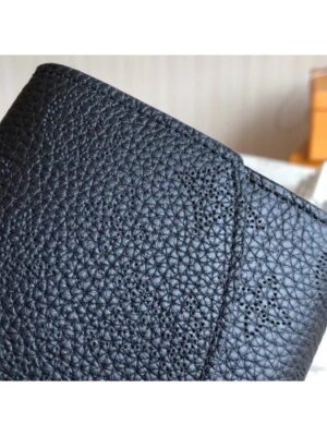 Louis Vuitton Replica Iris Wallet in Mahina Leather M60143 Black