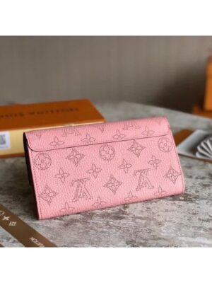 Louis Vuitton Replica Iris Wallet in Mahina Leather M60145 Pink