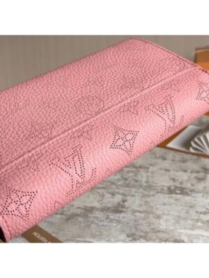 Louis Vuitton Replica Iris Wallet in Mahina Leather M60145 Pink