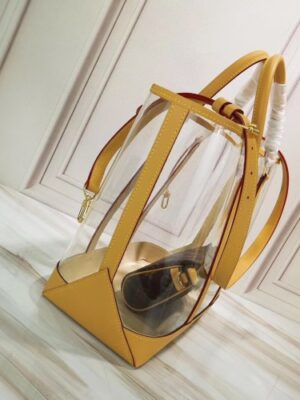 Louis Vuitton Replica Isaac Mizrahi Clear Transparent Tote Bag 2019