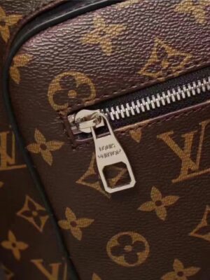 Louis Vuitton Replica Josh Backpack Bag M41530 Monogram Macassar Canvas 2016(75505)