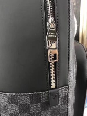 Louis Vuitton Replica Josh Backpack Bag N41473 Damier Graphite Canvas 2016(75506)