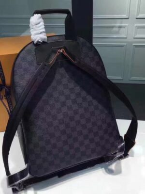 Louis Vuitton Replica Josh Backpack Bag N42403 Damier Graphite Canvas 2017(75504)