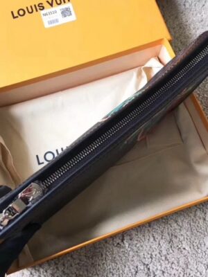 Louis Vuitton Replica Jungle Palm Tree Pochette Voyage MM Bag N63510 2018