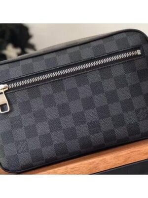 Louis Vuitton Replica Kasai Clutch N41664 Damier Graphite Canvas