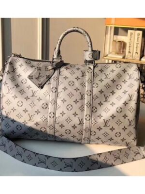 Louis Vuitton Replica Keepall 45 Bag Monogram SiLV Replicaer Canvas 2018