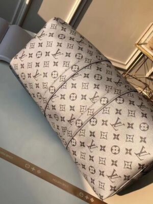 Louis Vuitton Replica Keepall 45 Bag Monogram SiLV Replicaer Canvas 2018