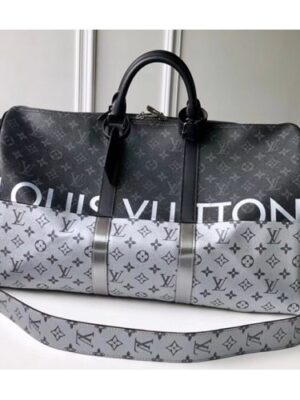 Louis Vuitton Replica Keepall 50 Bag Monogram Other Canvas Split SiLV Replicaer M43817 2018