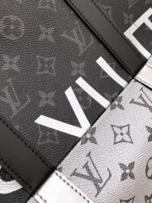 Louis Vuitton Replica Keepall 50 Bag Monogram Other Canvas Split SiLV Replicaer M43817 2018