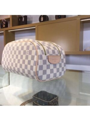 Louis Vuitton Replica King Size Toiletry 28 Bag Damier Azur Canvas