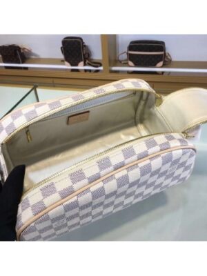 Louis Vuitton Replica King Size Toiletry 28 Bag Damier Azur Canvas