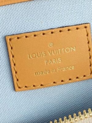 Louis Vuitton Replica LV Replica Speedy Bandoulière 30 N50054 Damier Azur with Blue Braided Strap