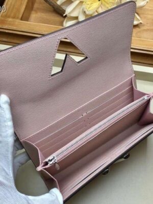 Louis Vuitton Replica LV Replica Stories Epi Leather Twist Wallet M63456 Pink 2019