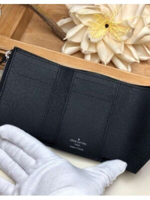 Louis Vuitton Replica LV Replica Stories Epi Leather Victorine Wallet M63325 Black 2019