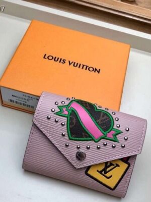 Louis Vuitton Replica LV Replica Stories Epi Leather Victorine Wallet M63325 Pink 2019