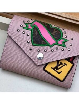 Louis Vuitton Replica LV Replica Stories Epi Leather Victorine Wallet M63325 Pink 2019