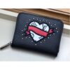 Louis Vuitton Replica LV Replica Stories Epi Leather Zippy Coin Purse M63721 Noir 2019