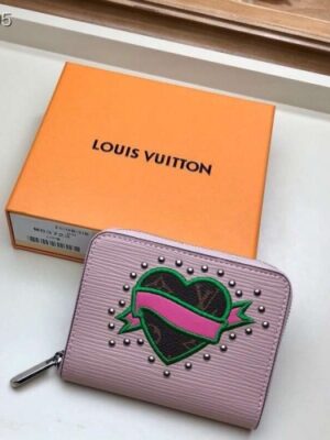 Louis Vuitton Replica LV Replica Stories Epi Leather Zippy Coin Purse M63723 Rose Ballerine 2019