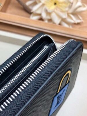 Louis Vuitton Replica LV Replica Stories Epi Leather Zippy Wallet M63376 Noir 2019