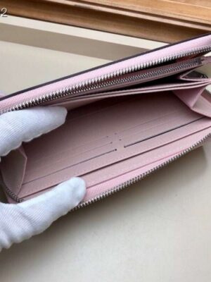 Louis Vuitton Replica LV Replica Stories Epi Leather Zippy Wallet M63377 Rose Ballerine 2019